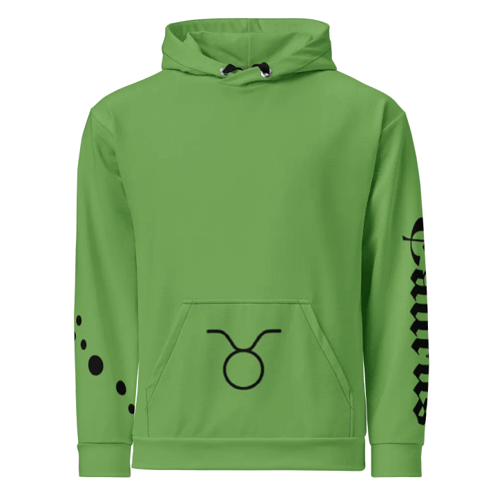 Green Taurus Unisex Hoodie product image (1)