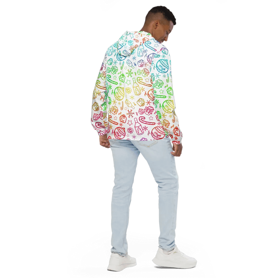 Limited Edition Christmas Rainbow Windbreaker product image (4)