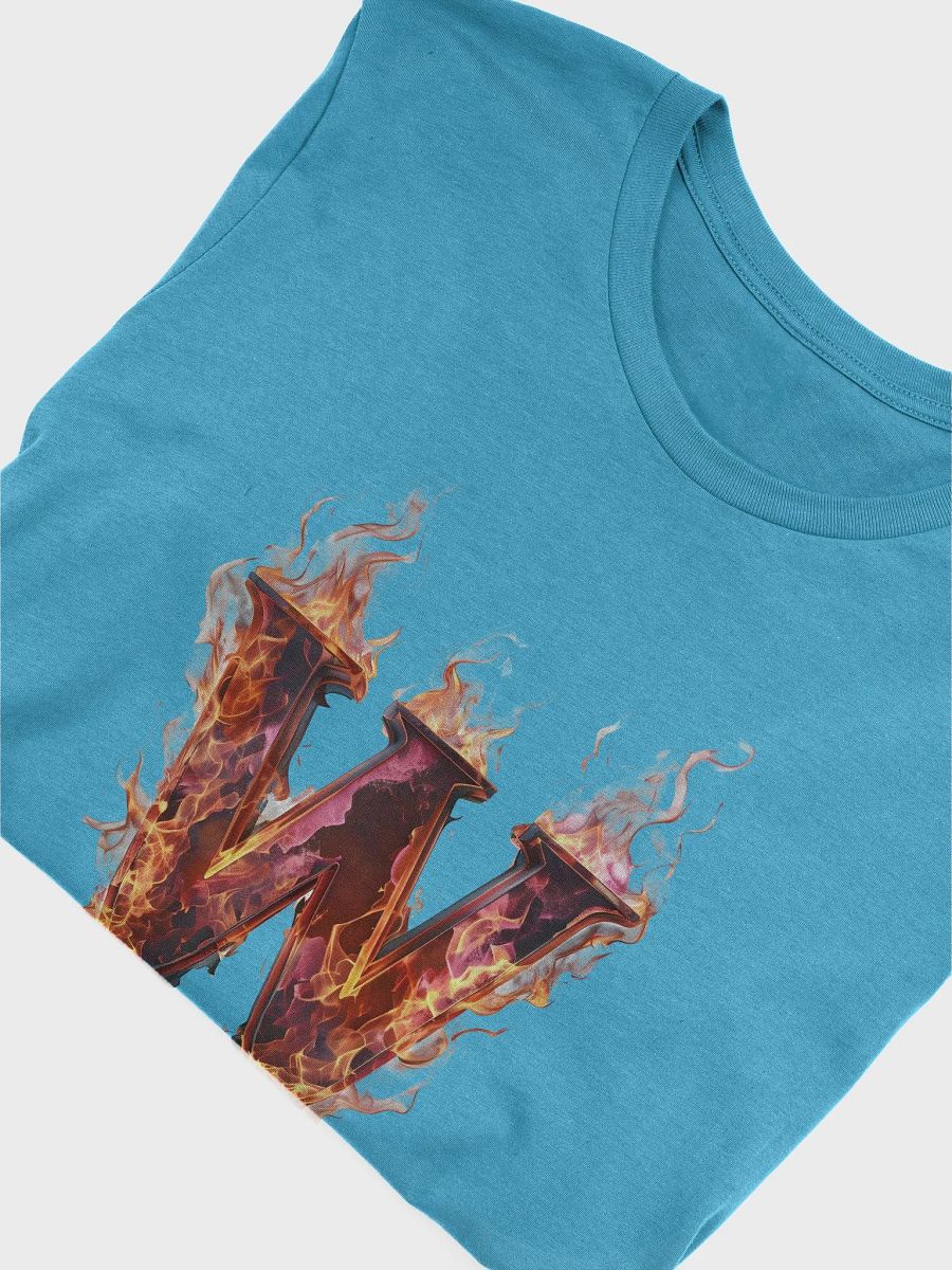 Inferno Initials Flaming T-Shirt product image (9)