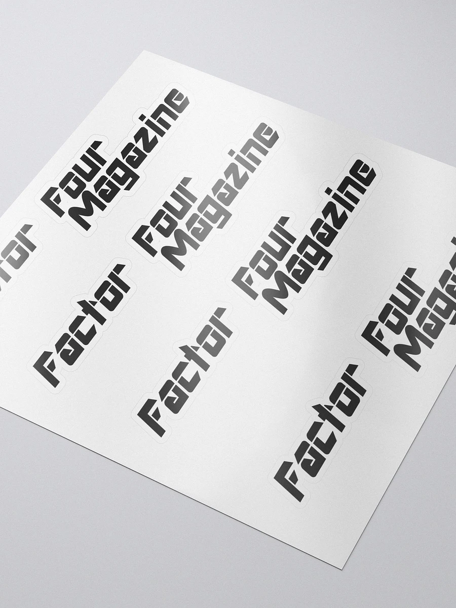 Factor Four Magazine Stickers product image (3)