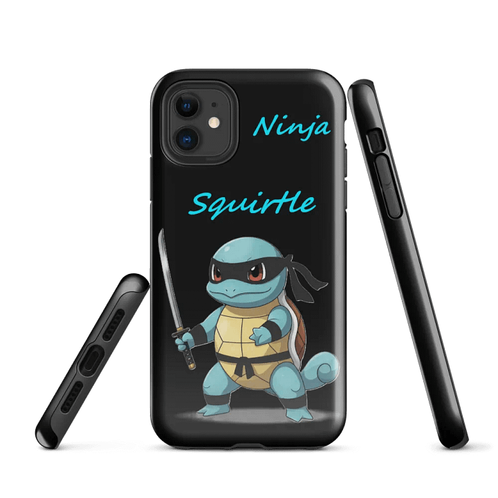 Ninja Squirtle Iphone Case product image (1)