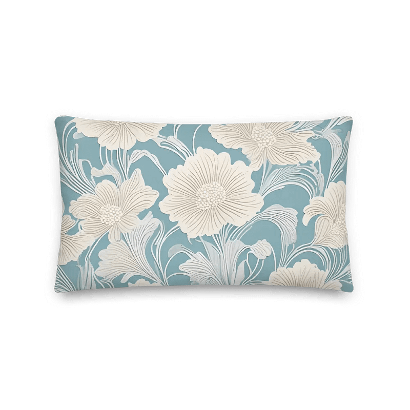 Elegant Floral Premium Pillow