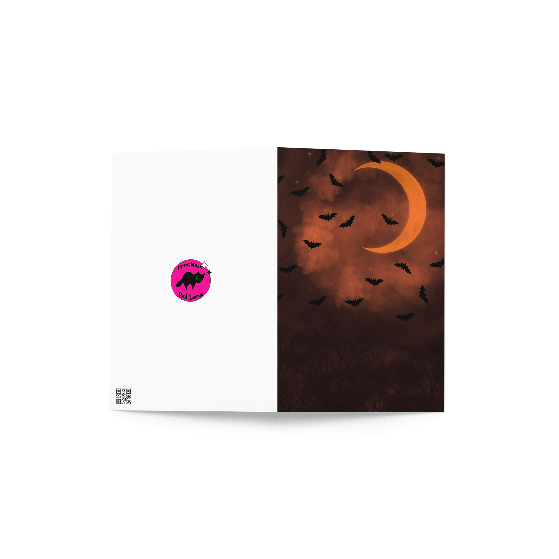 Moonlit Bats Greeting Card product image (2)