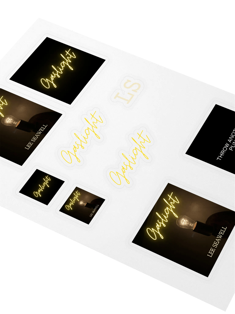Gaslight Kiss Cut Sticker Sheet product image (3)