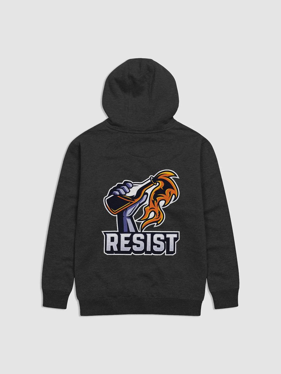 RESIST PREMIUM HOODIE MOLOTOV ON BACK product image (1)