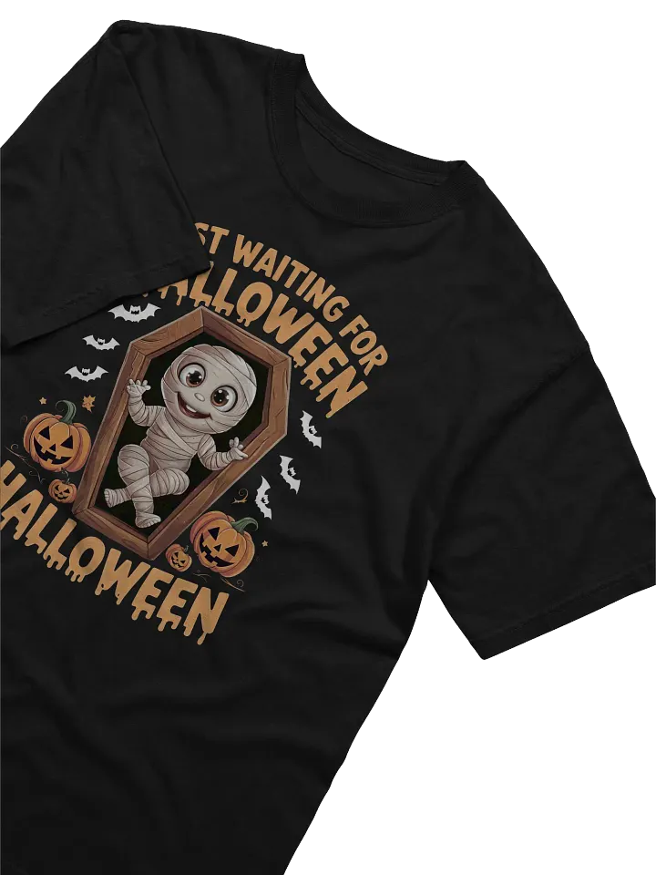 Just Waiting Halloween T-Shirt, Spooky Gift, Limited Edition Tee product image (2)