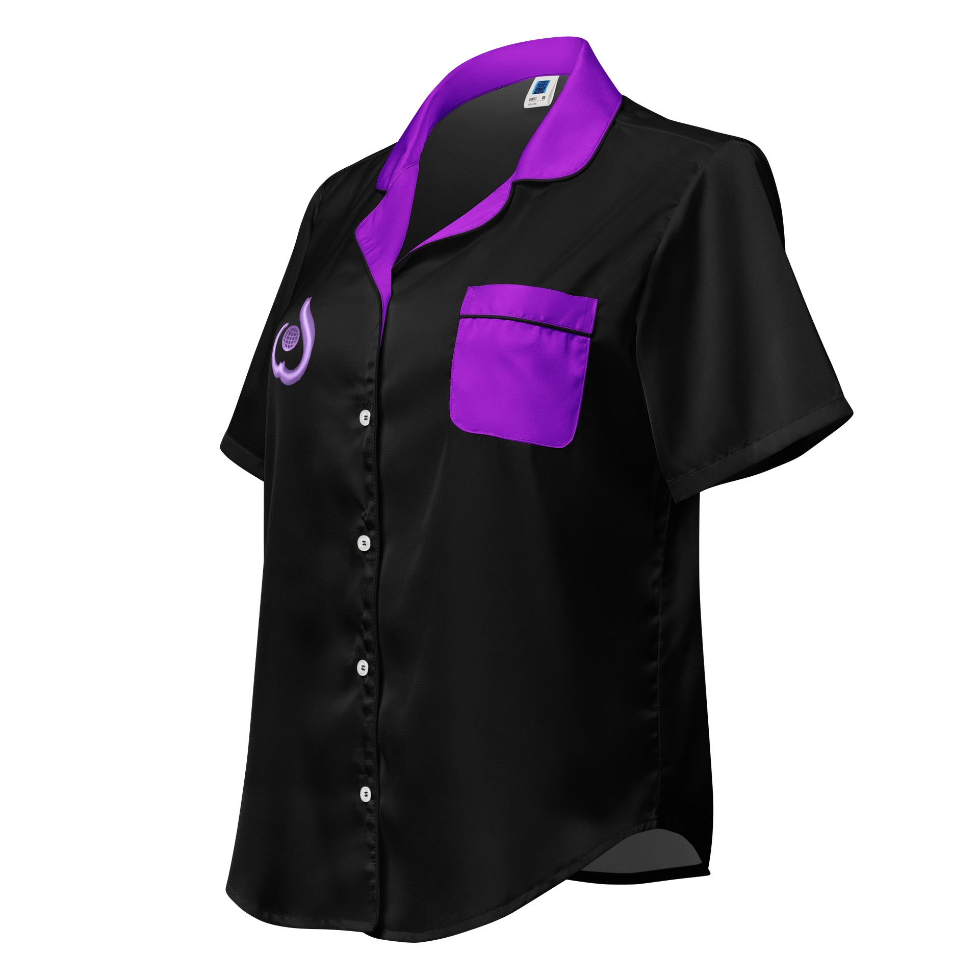 WILLOWISP Super Spy Solid Short Sleeve Pajama Top product image (1)