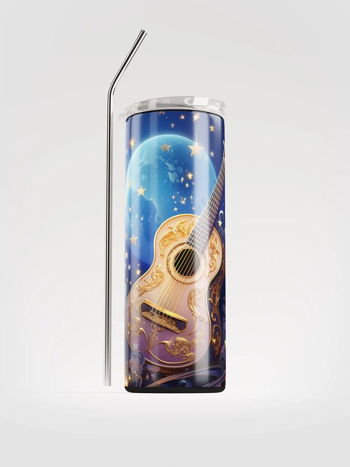 Moonlit Melodies Stainless Steel Tumbler product image (1)