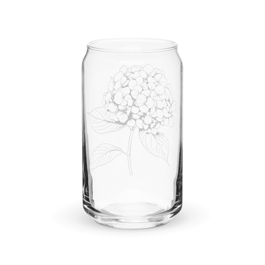 Hydrangea Sleek Can-Shaped Glassware product image (8)