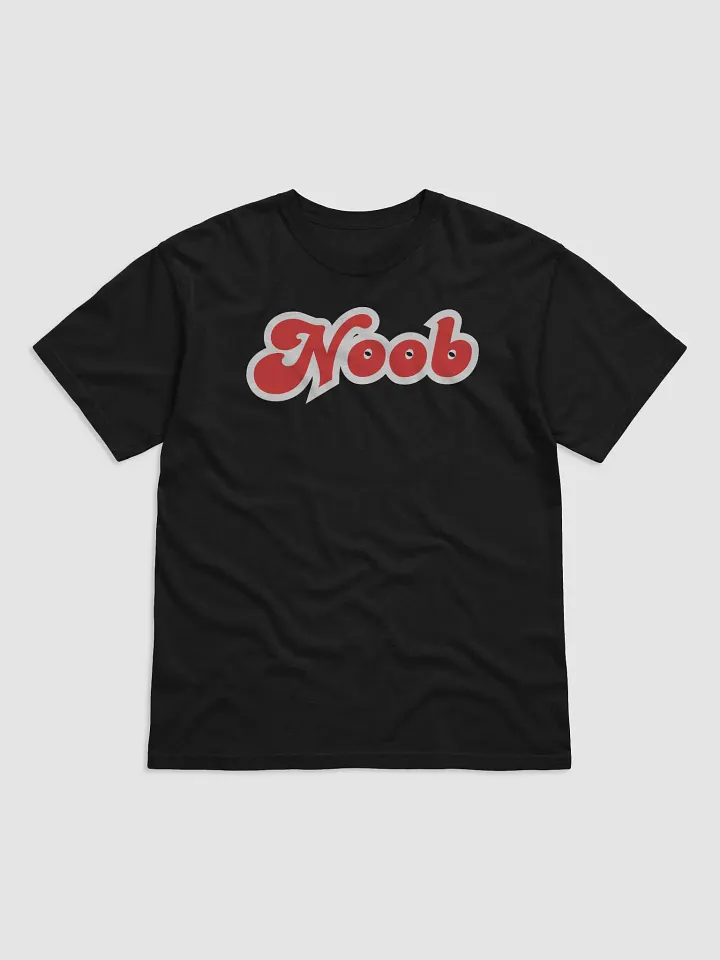 Bold 'Noob' Typography Tee product image (2)