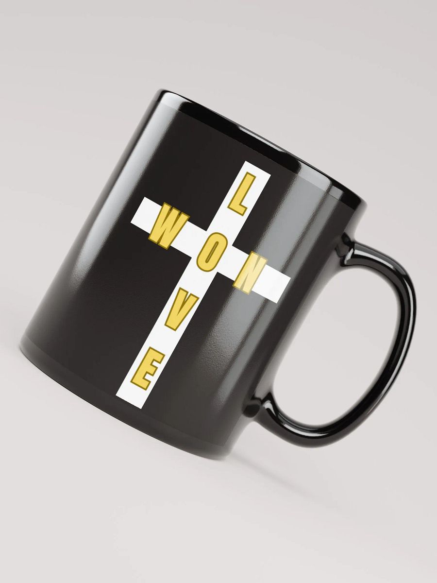 Love Won -Black- mug product image (4)