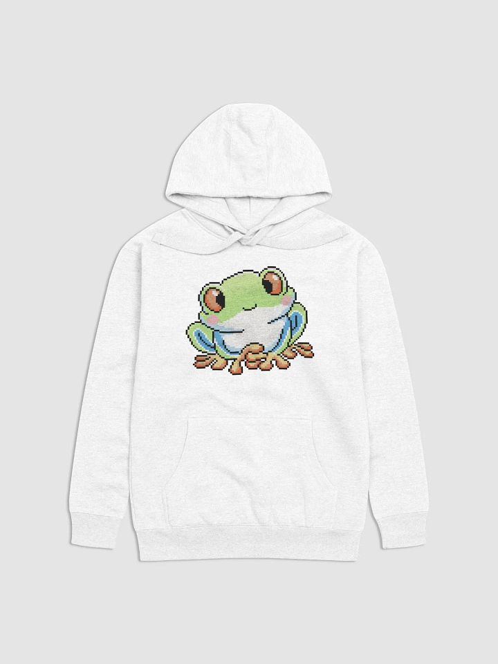 Light Green Rip the Frog Premium Hoodie product image (1)