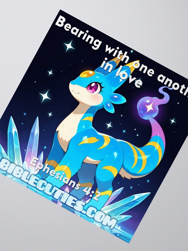 Bible Cuties Serena - Bearing with one another in love Sticker product image (4)