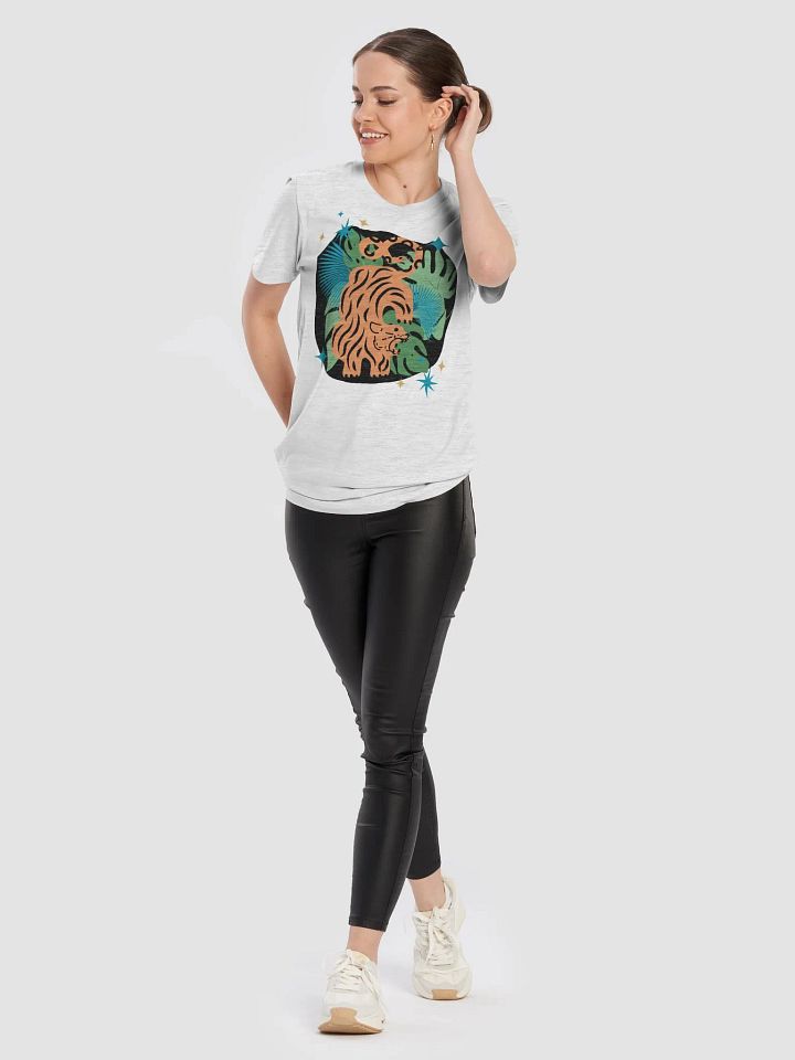 Jungle Roar: Tiger & Snake Illustration T-Shirt product image (2)
