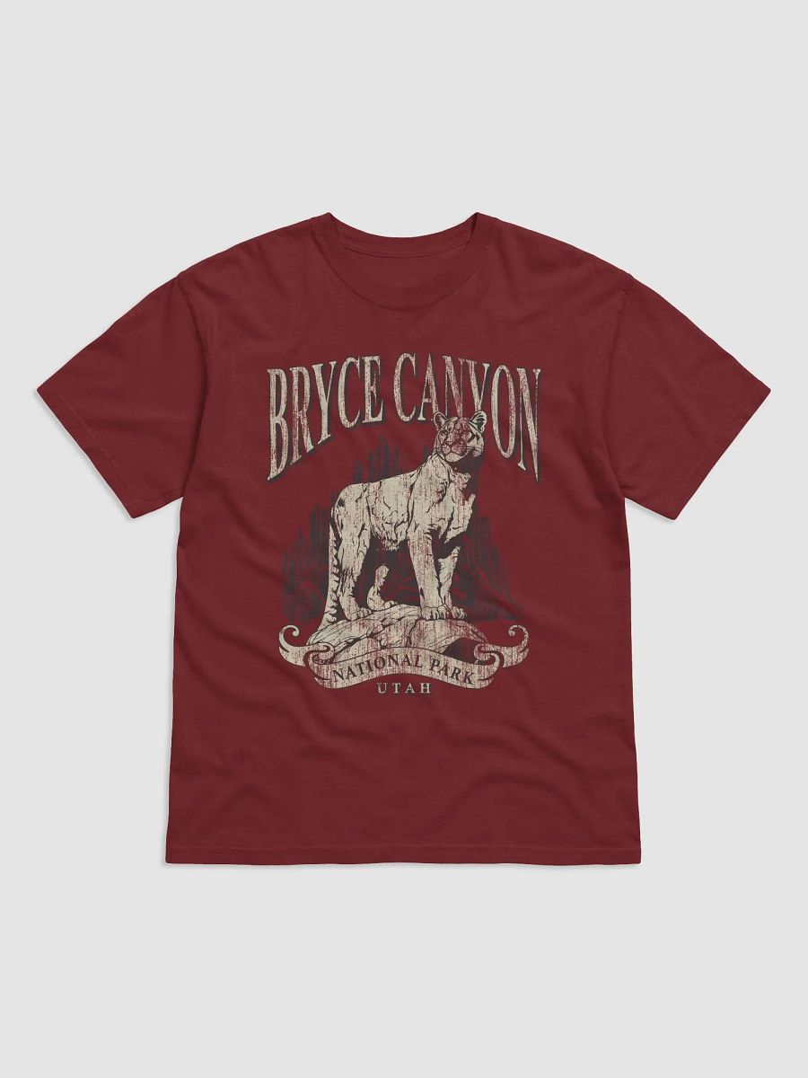 Bryce Canyon National Park, Utah Tee | Vintage-Style Grunge Western Shirt on a Mountain Lion product image (12)