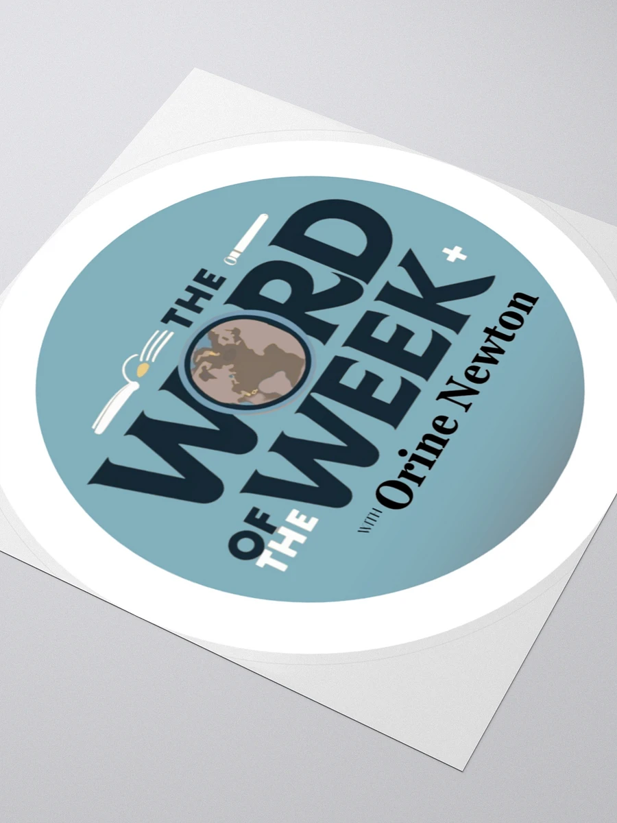 Word of the Week - Podcast Sticker product image (3)