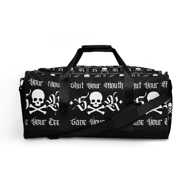 SHUT YOUR MOUTH TRAVEL BAG product image (1)
