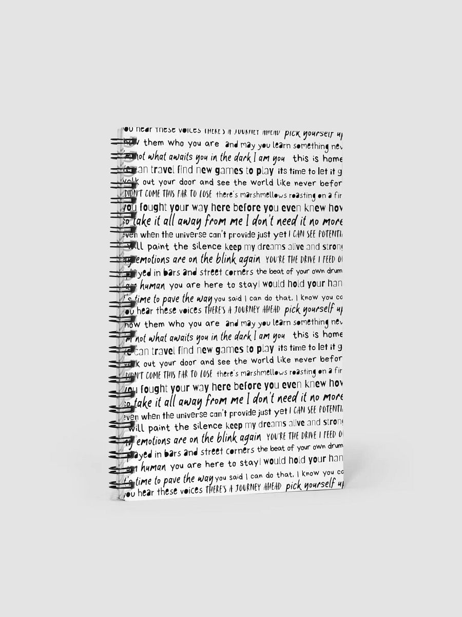 Hammeta's Lyric Notebook product image (1)