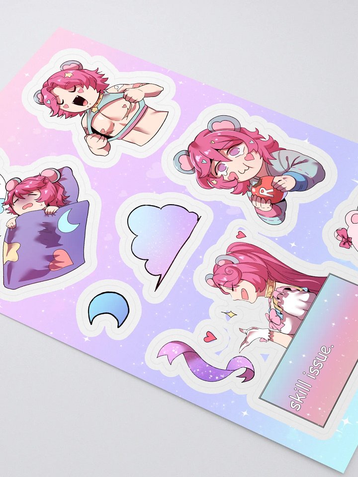 ♡ Ratbabbey Sticker Sheet 1 ♡ product image (2)