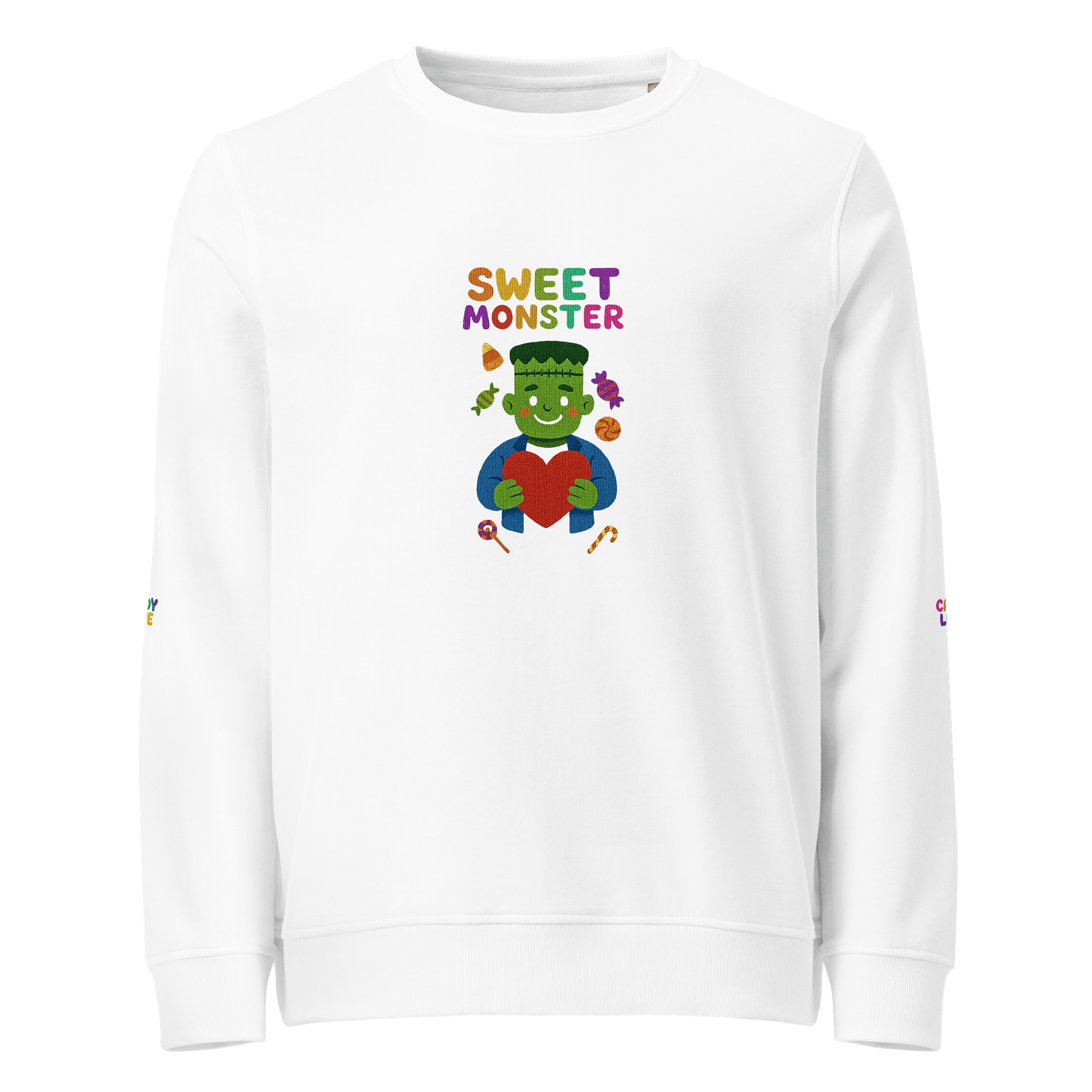 "Sweet Monster" Sweater – Cute Halloween Sweatshirt product image (2)