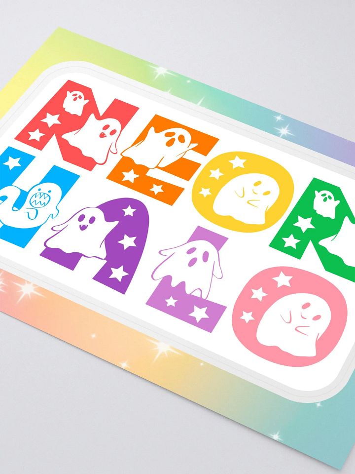 Ghostly Halo Sticker product image (2)