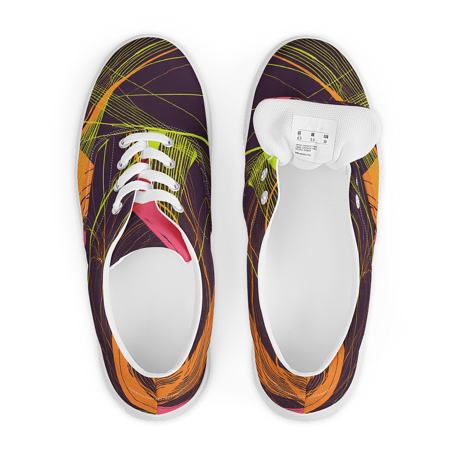 Vivid Flow Women's Canvas Shoes product image (7)