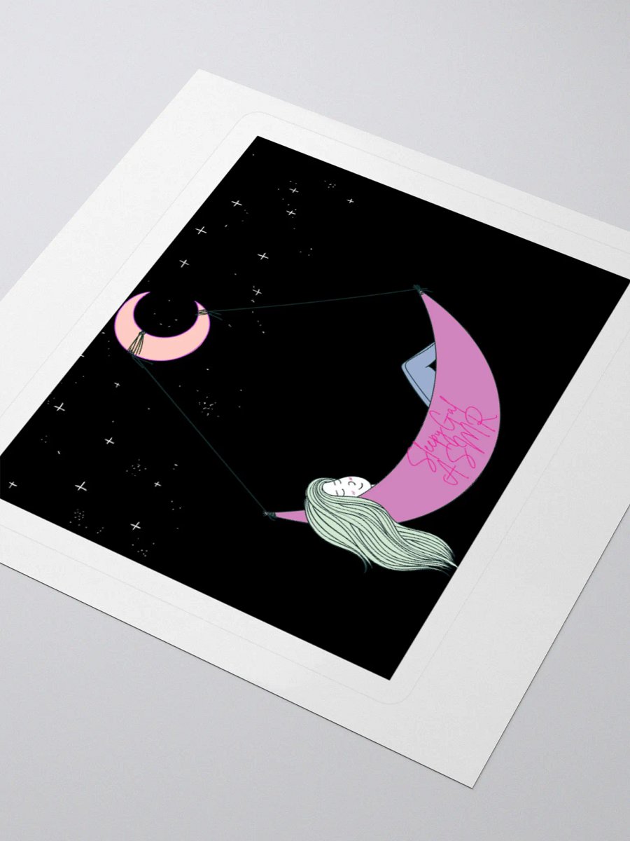 SleepyGal Logo Sticker product image (7)