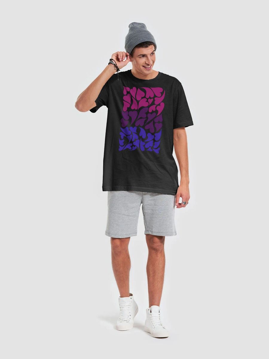 Nestled PRIDE Bisexual T-shirt product image (21)