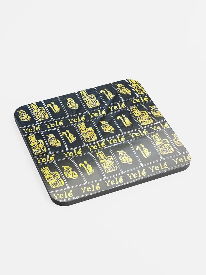 Yele Royalty Print Cork Coaster product image (2)