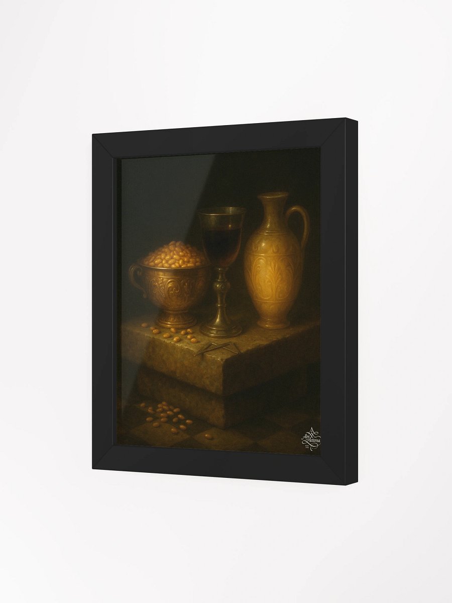 Wages of the Worthy – Framed Matte Print product image (3)