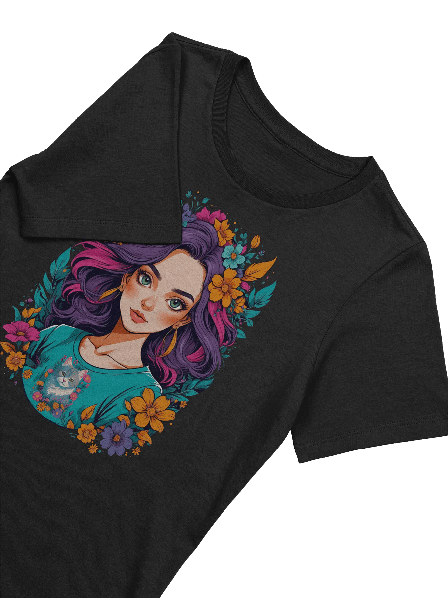 Bloomcore Flower Girl v2 - Bella Canvas Women's Supersoft Relaxed-fit T-Shirt product image (3)