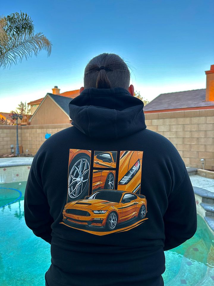 Multi Mustang Hoodie product image (1)