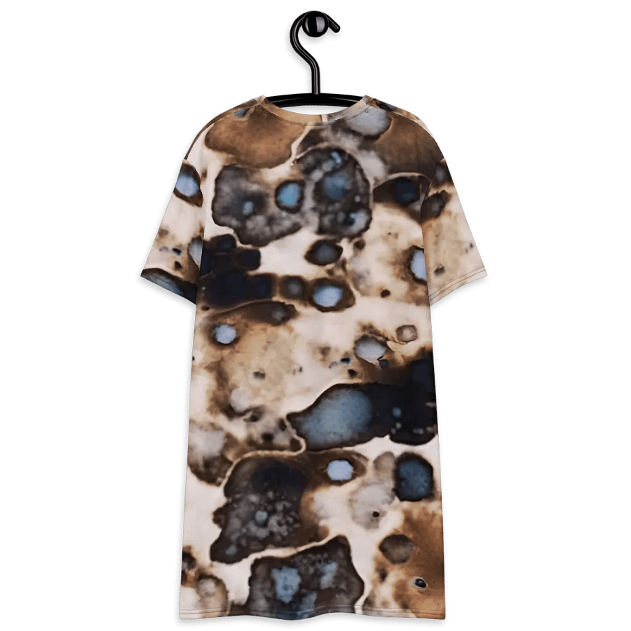 Funky Watercolor T Shirt Dress product image (8)
