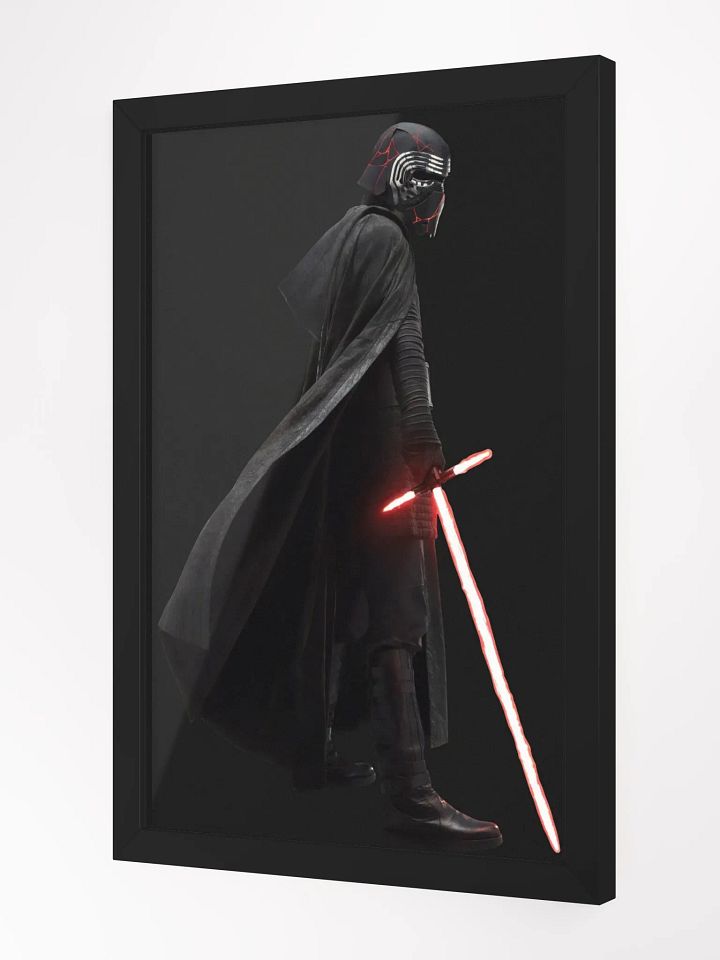 Framed Kylo Ren Lightsaber Art Print product image (2)