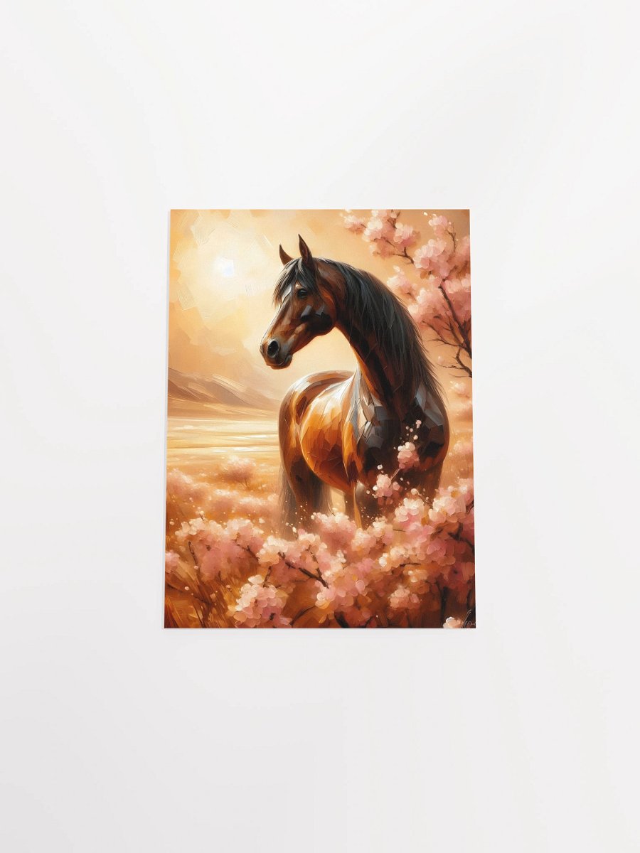 Golden Serenity Horse Poster product image (30)
