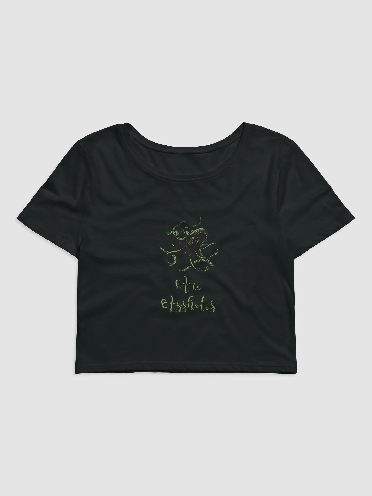 Mystical Octopus Suction Cup Crop Tee product image (5)
