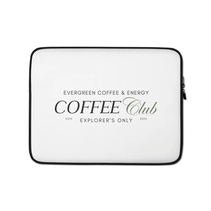 Sip Society | Coffee Club Laptop Case product image (1)