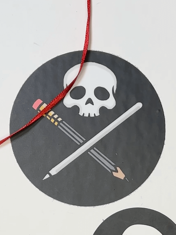 Draw or Die Logo Sticker product image (1)