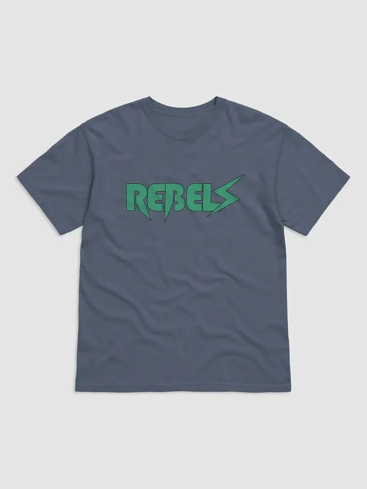 Rebels T-Shirt Blue Jean | Green product image (1)
