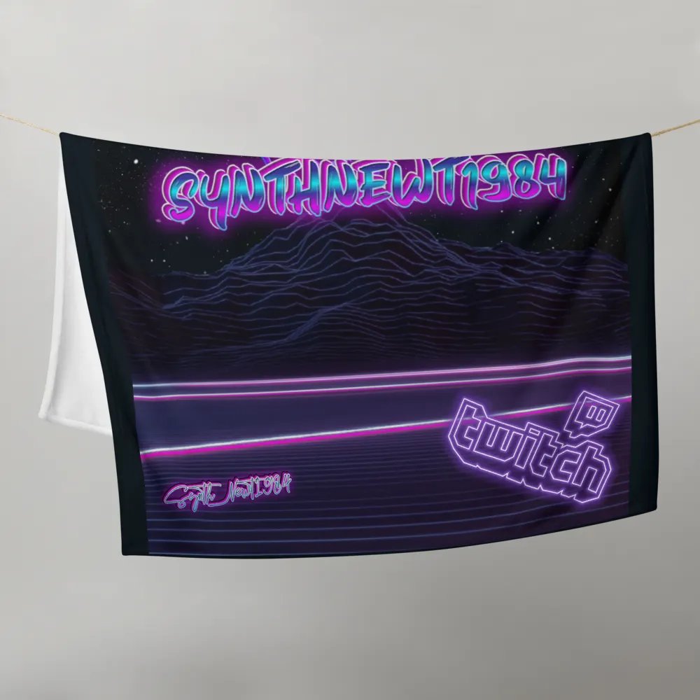 SynthNewt1984 Logo Blanket product image (21)