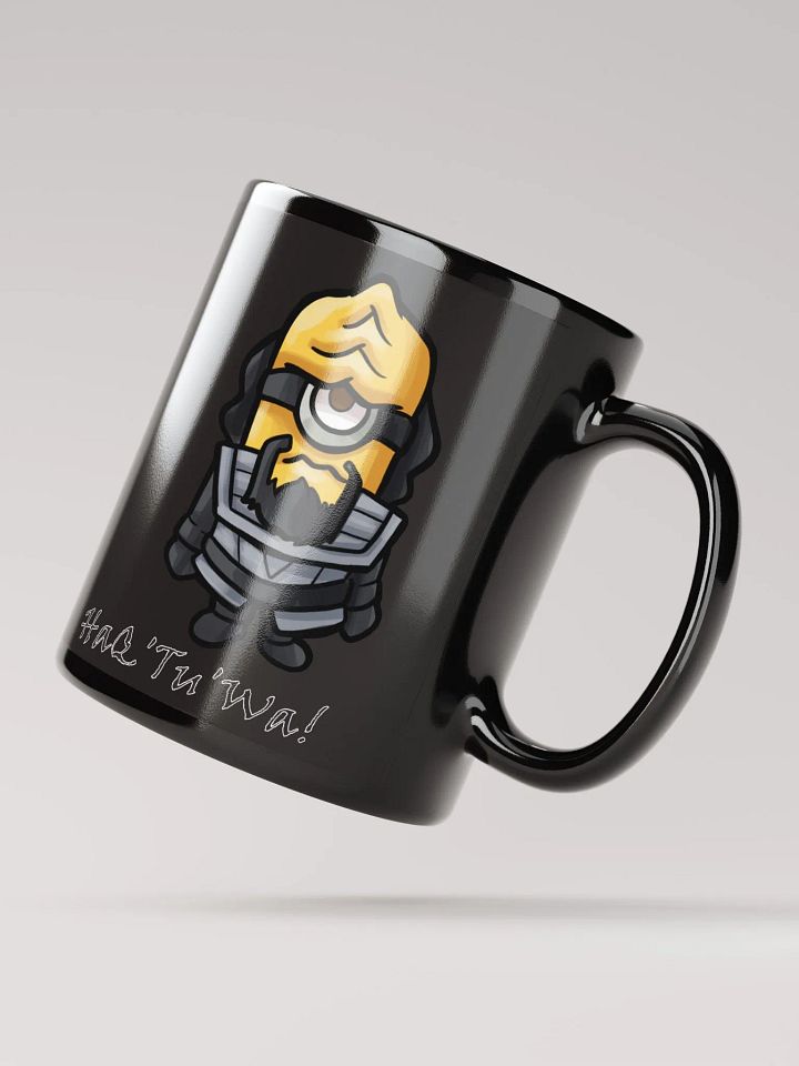 HaQ'Tu'Wa! Black Glossy Mug product image (2)