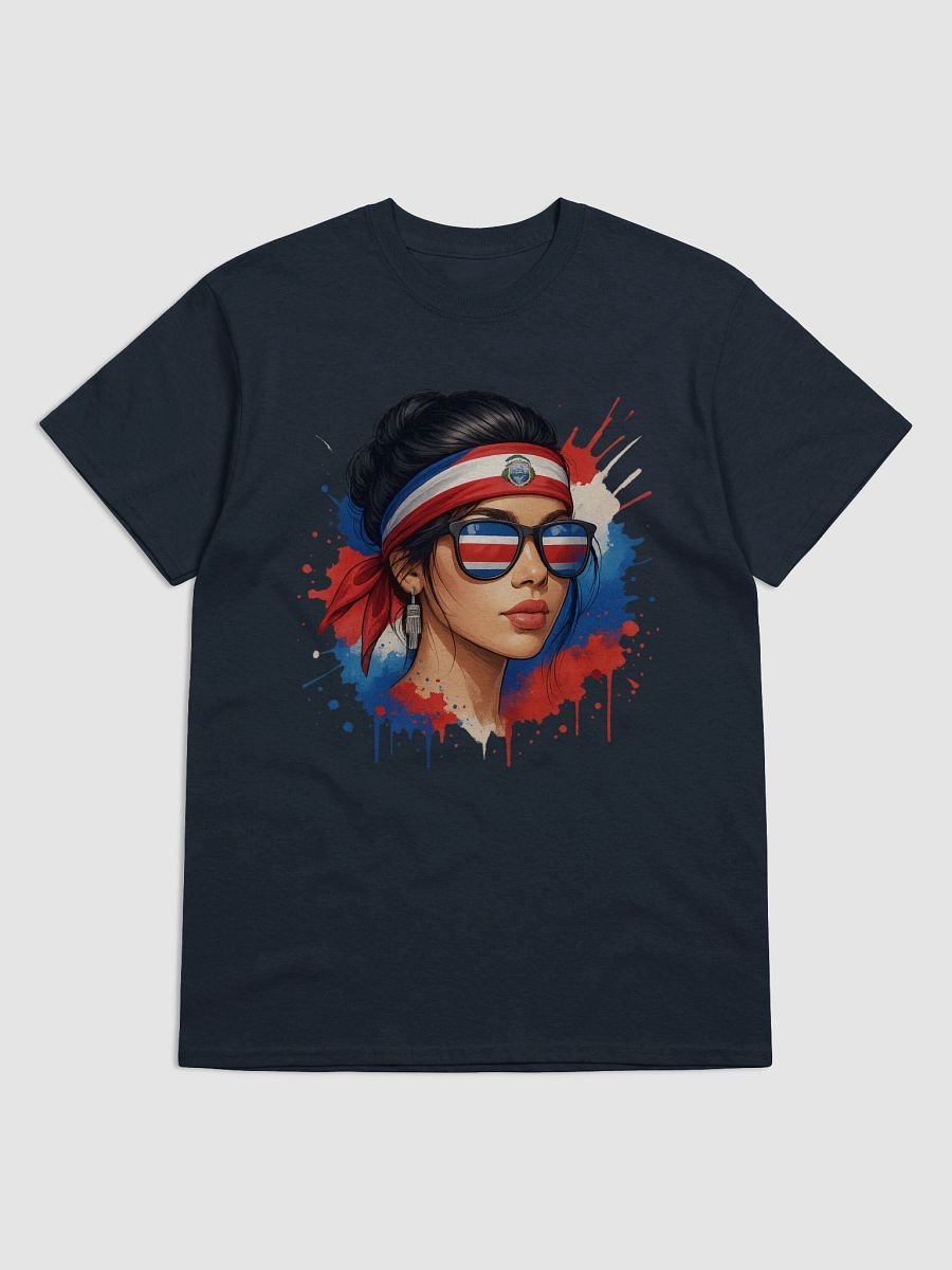 Costa Rica Patriotic Reflection T-Shirt product image (2)