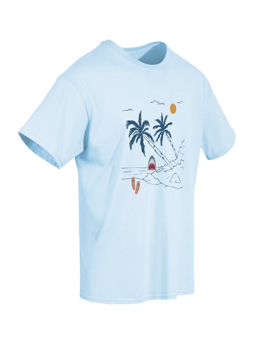 Shark Surprise Tee | Retro Beach Vibes with a Bite product image (37)