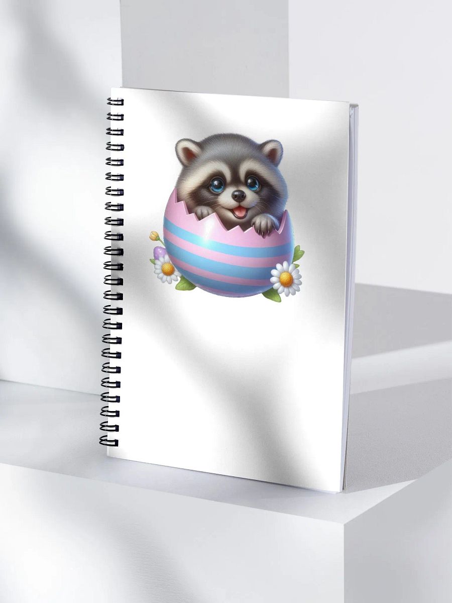 Raccoon Easter Egg - Notebook product image (4)