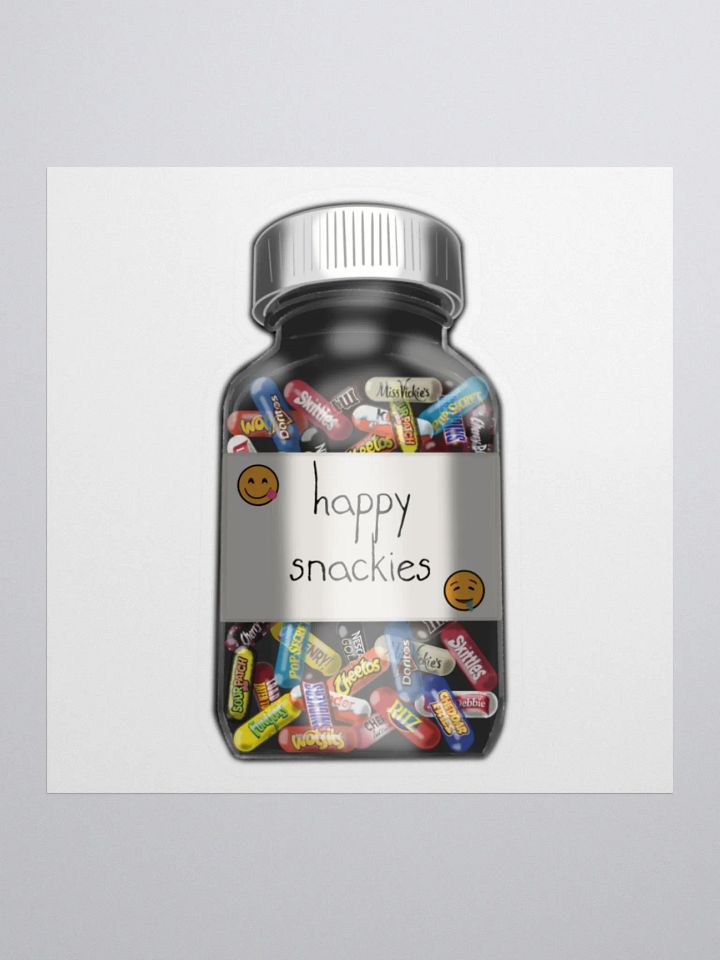 Happy Snackies Sticker product image (2)