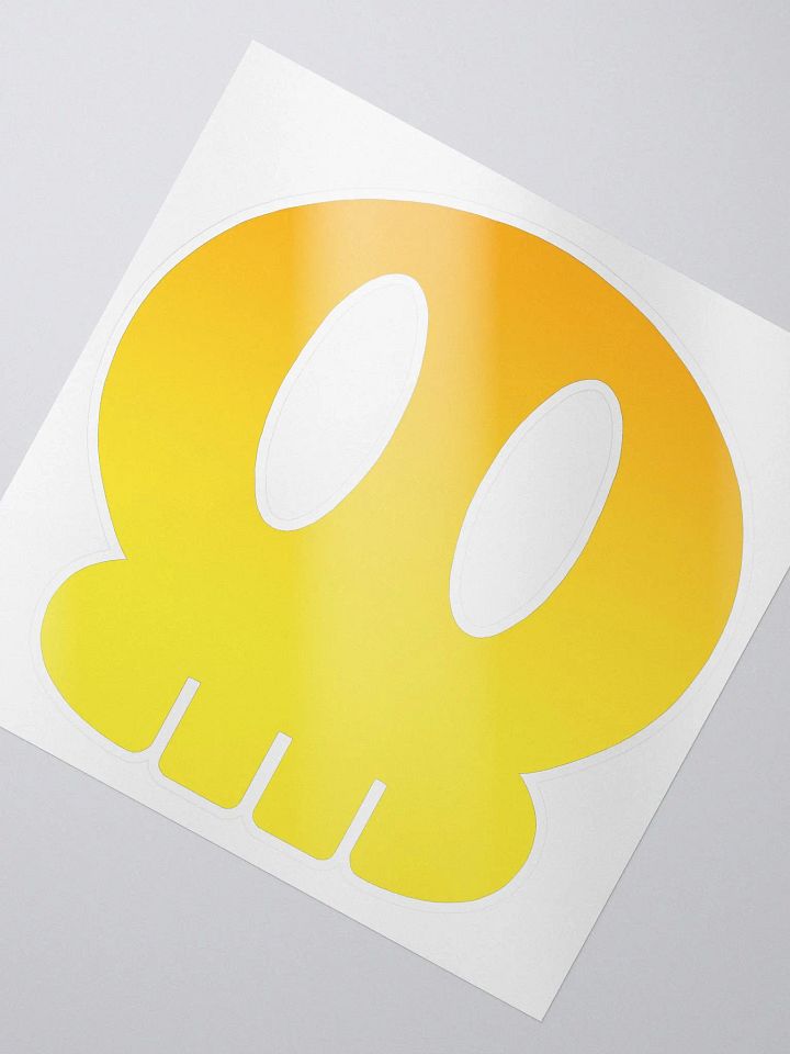 Noggin Skull Sticker product image (2)