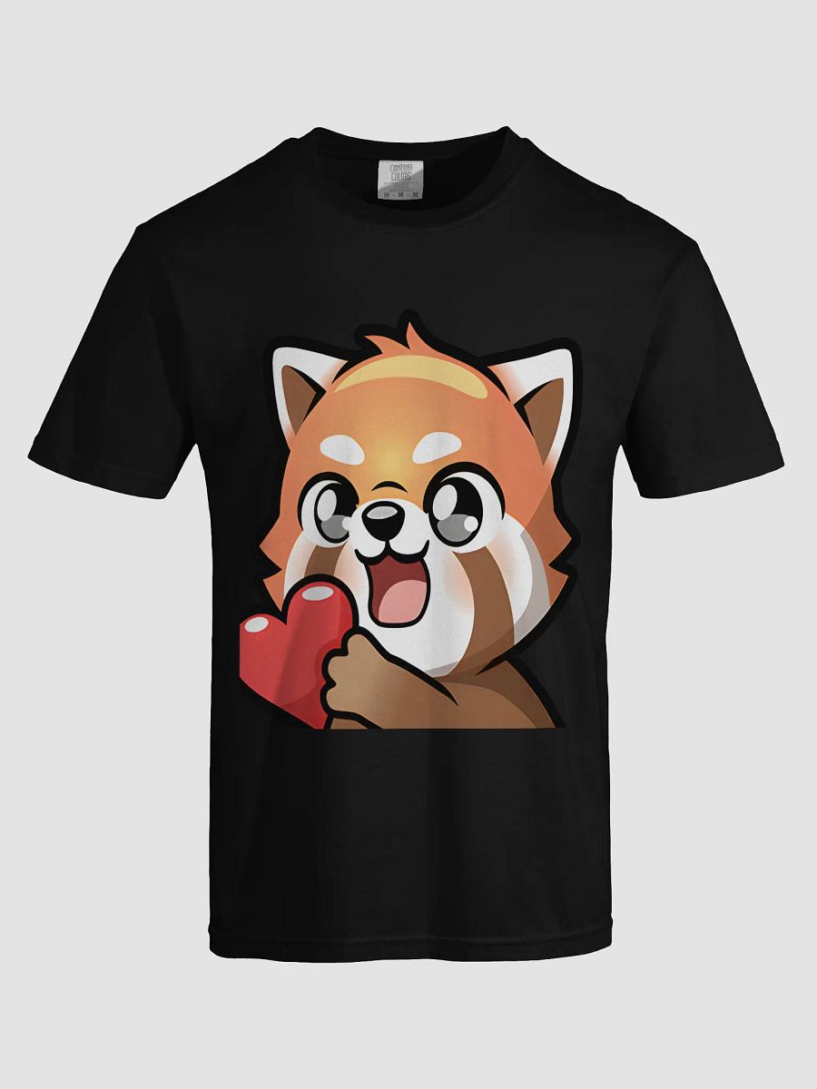 Loveable Red Panda Heart T-Shirt product image (54)
