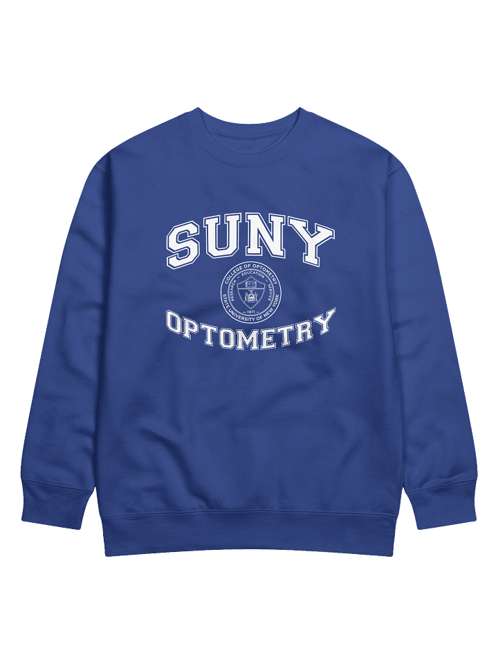 SUNY Optometry - Varsity Crew Sweatshirt product image (2)