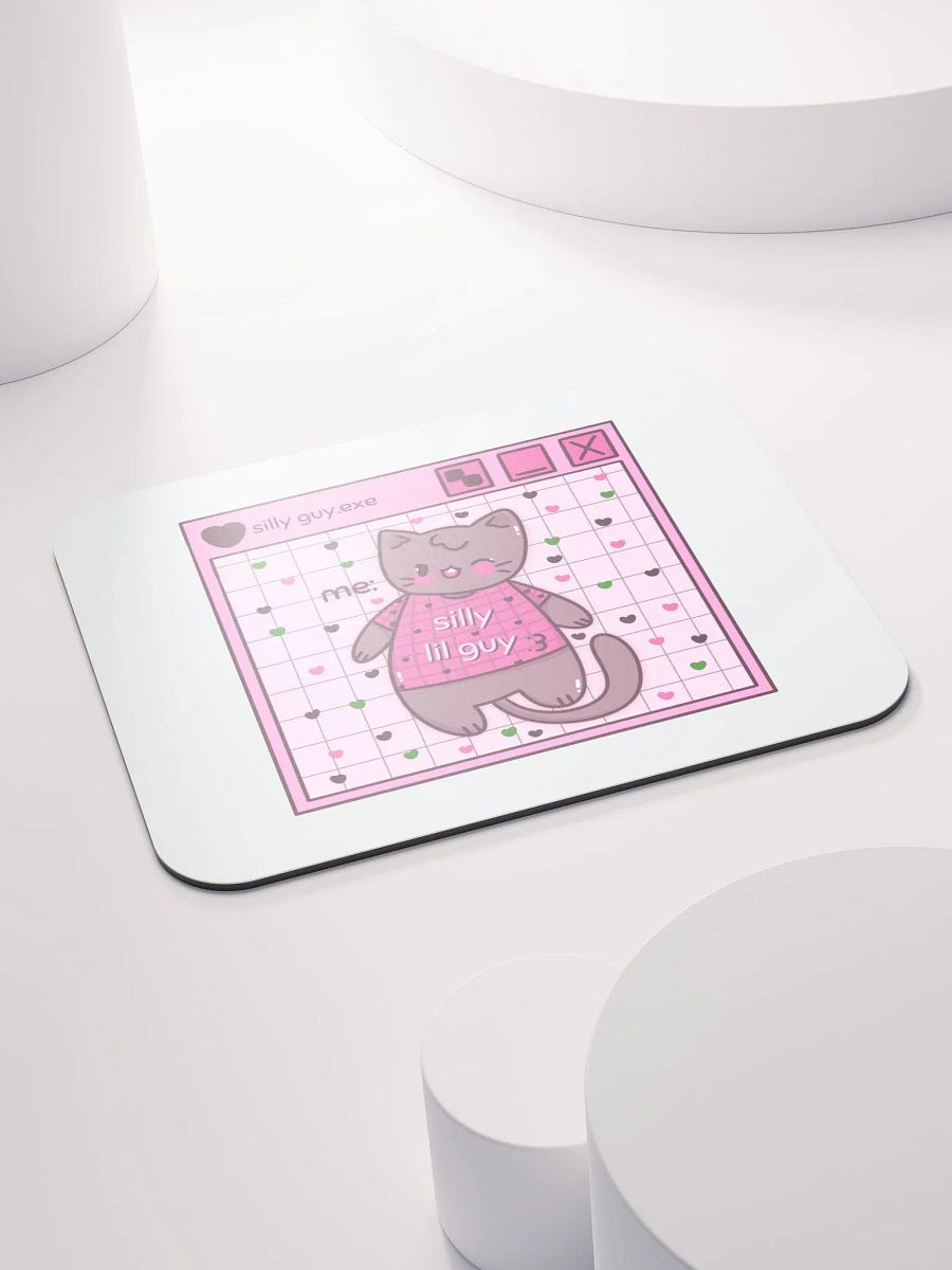 Silly Lil Guy Pink Mouse Mat product image (4)