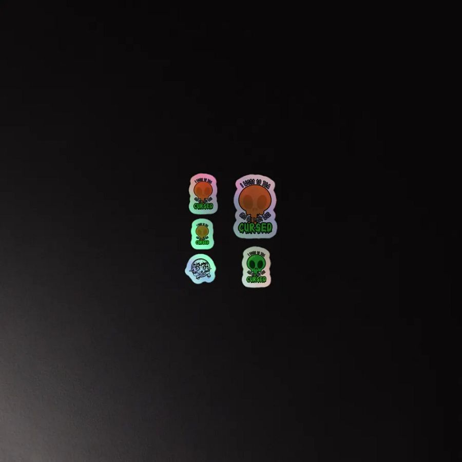 All I Got Was Cursed - Druid - Holo Sticker Sheet product image (2)